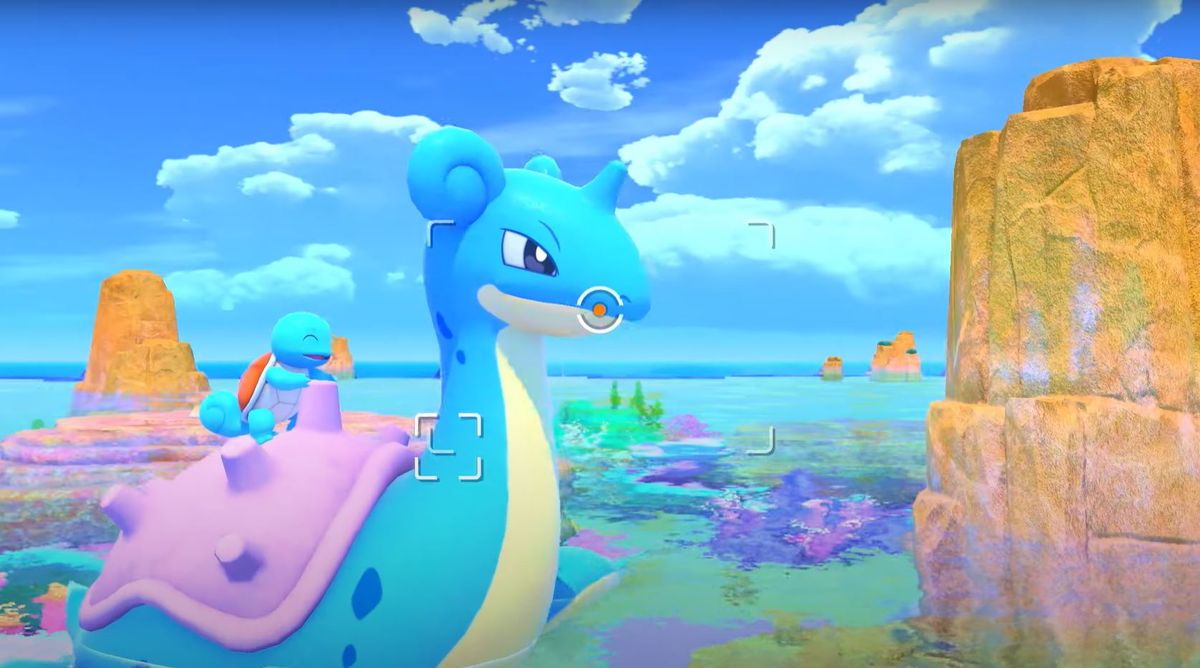 New Pokemon Snap Lapras