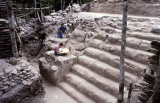 Mayan archaeological site called El Mirador
