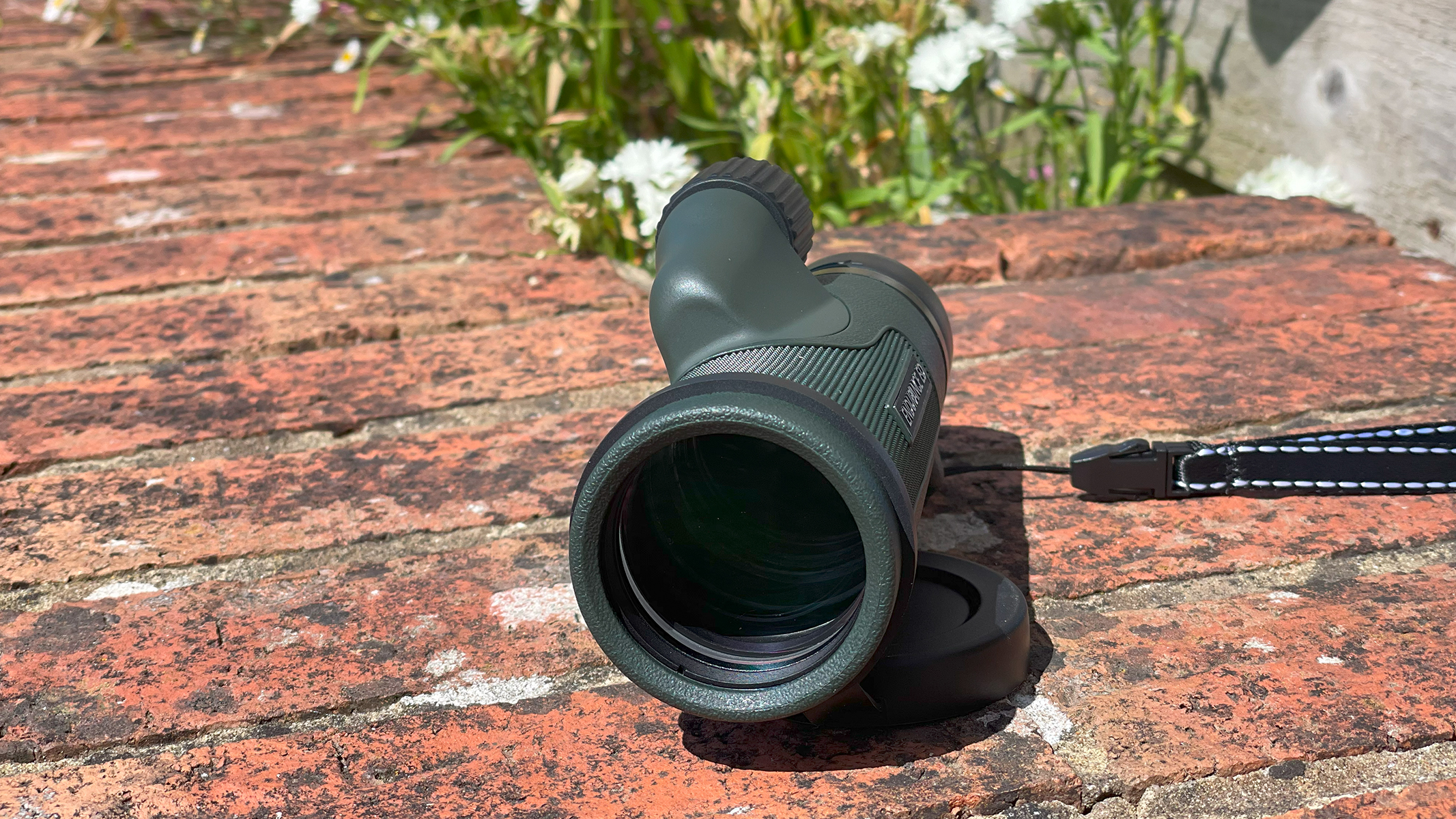 A closer look at the Hawk Endurance ED 10x42's objective lens