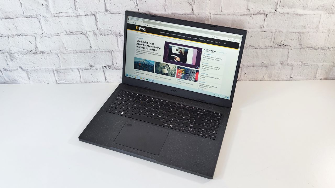 A photograph of the Acer TravelMate Vero