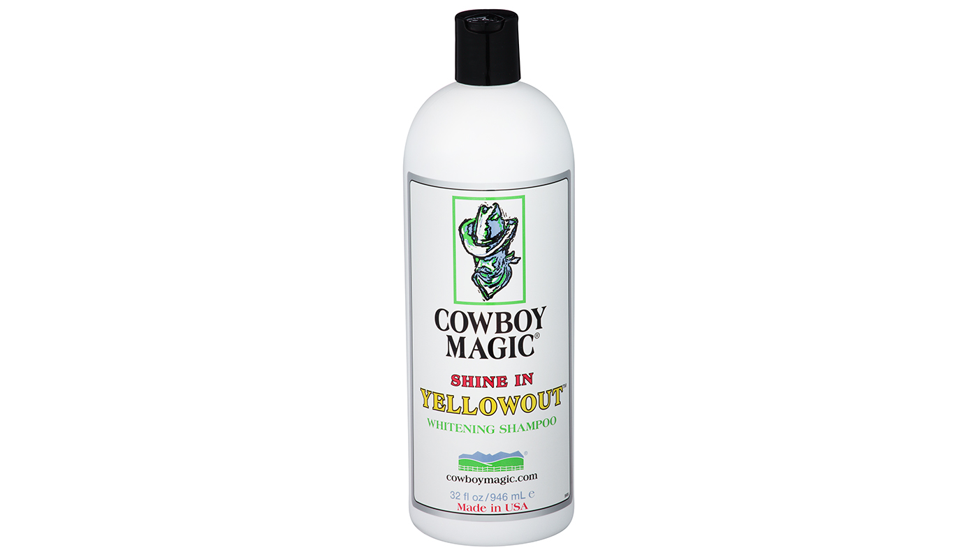 Cowboy Magic Shine In Yellowout horse shampoo