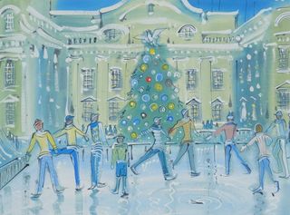 Skating at Somerset House, for Great Ormond Street Hospital