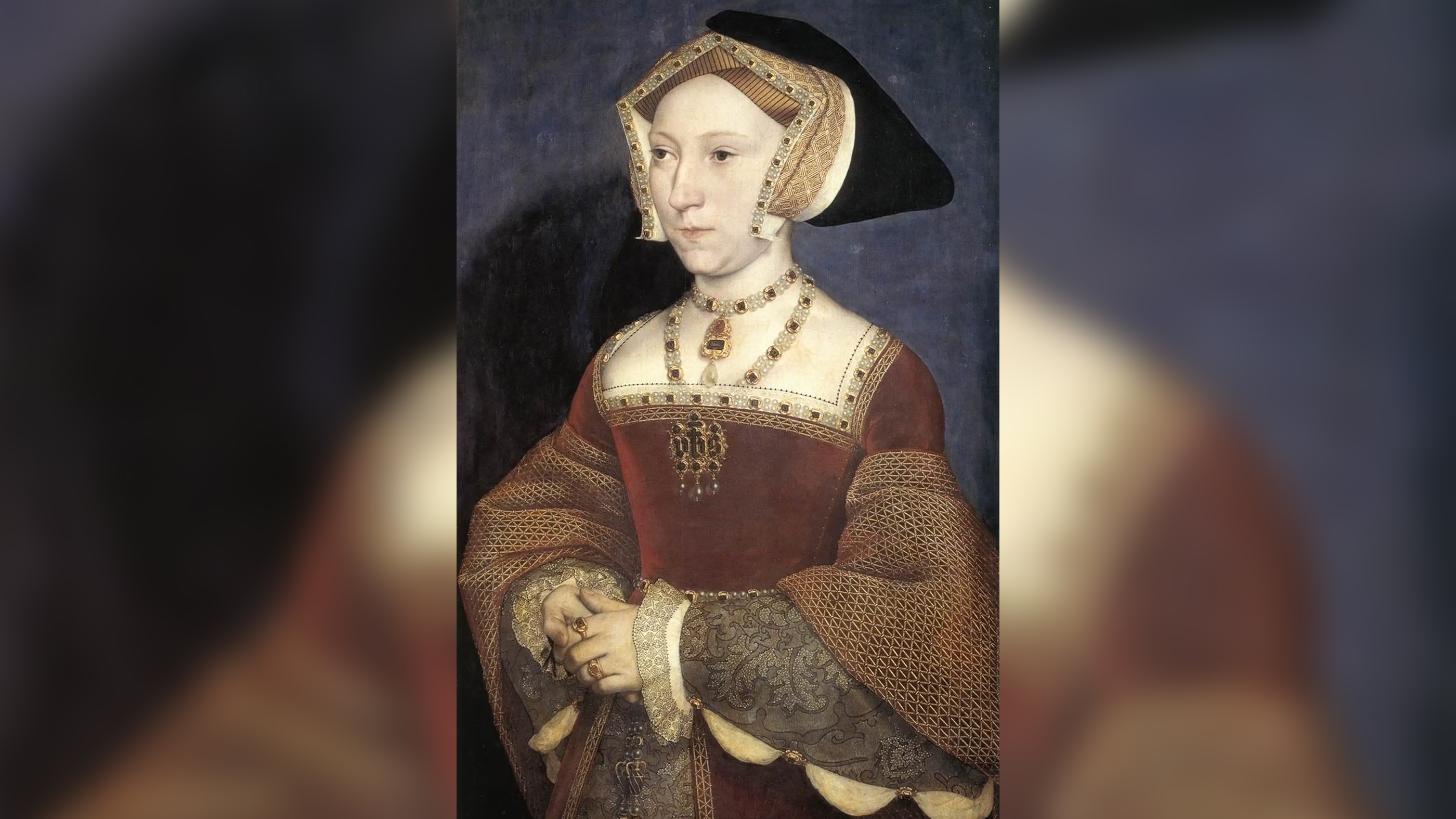 Hans Holbein’s portrait of Jane Seymour, 1536.