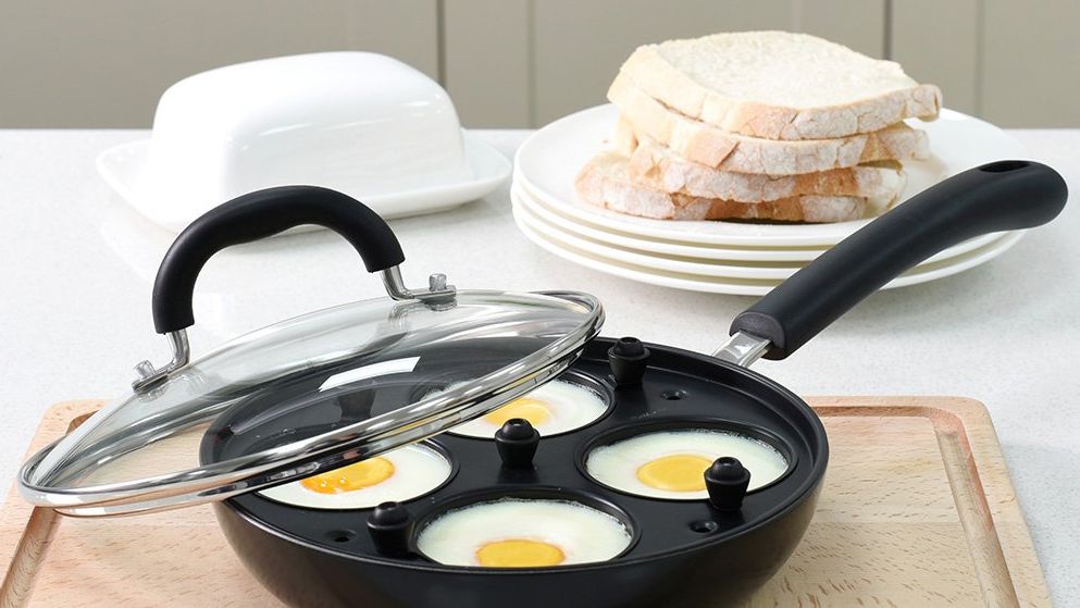 ProCook Gourmet Non-Stick 4 Egg Poacher