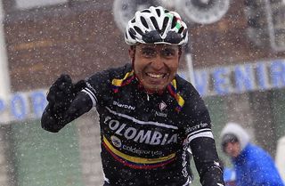Darwin Atapuma (Colombia Coldeportes) claimed his team's first victory on European soil this season.