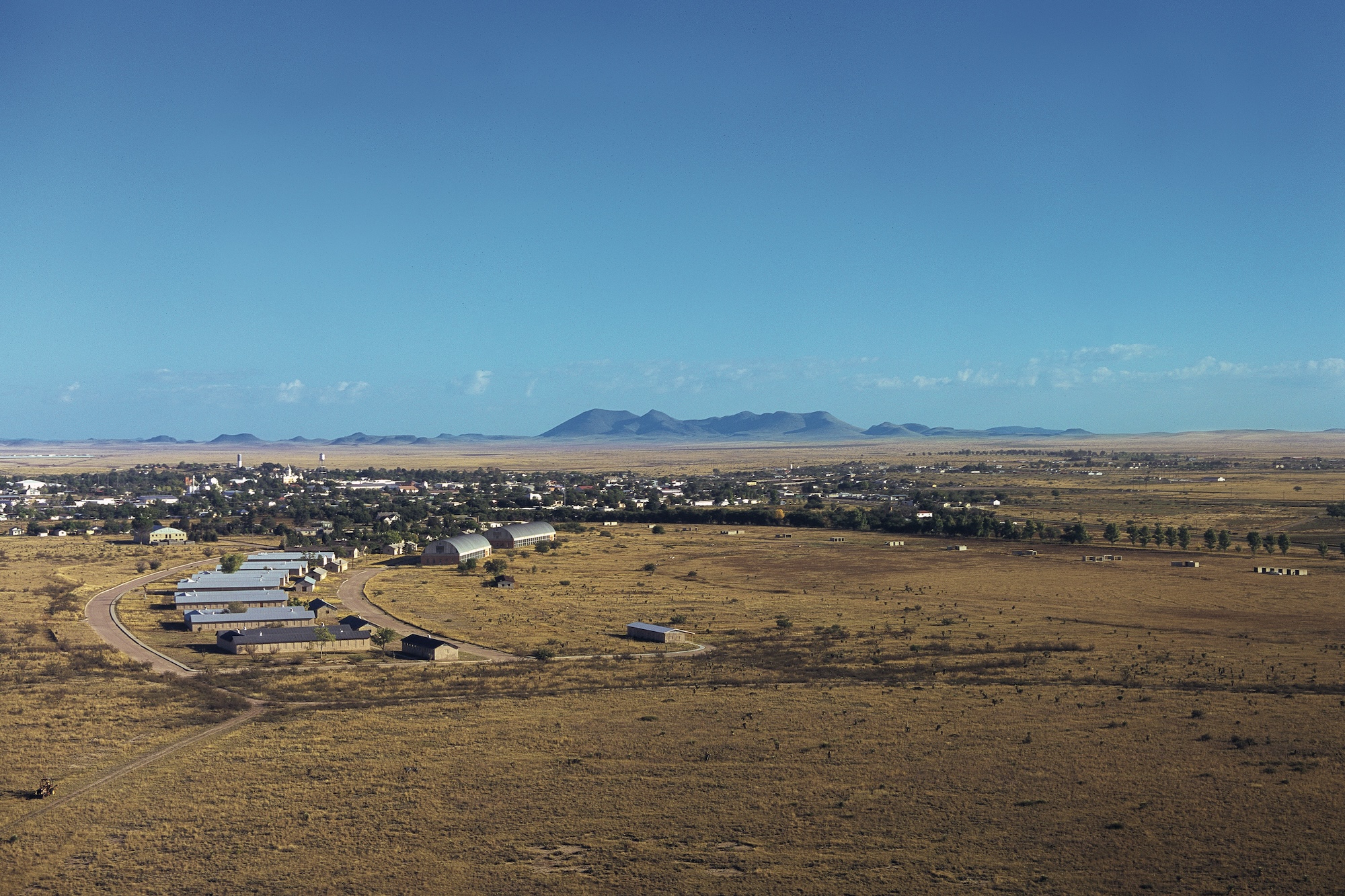 Donald Judd artillery sheds marfa