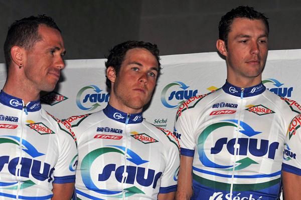 Jimmy Casper, Cyril Bessy and Arnaud Coyot