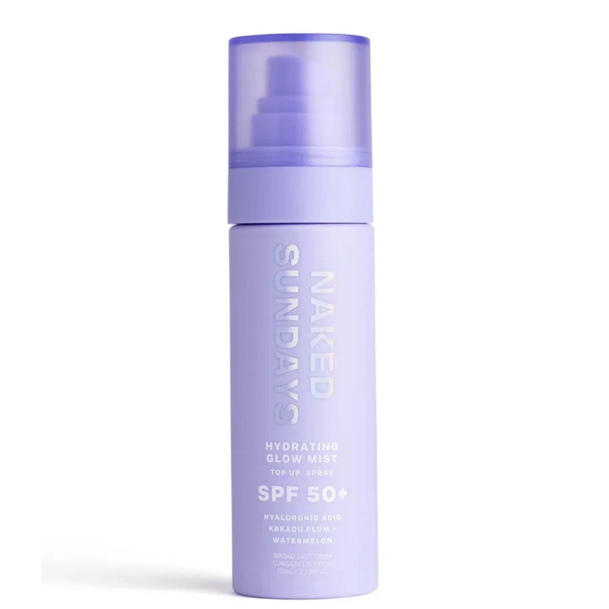 Naked Sundays, Hydrating Glow Face Mist Spf50+