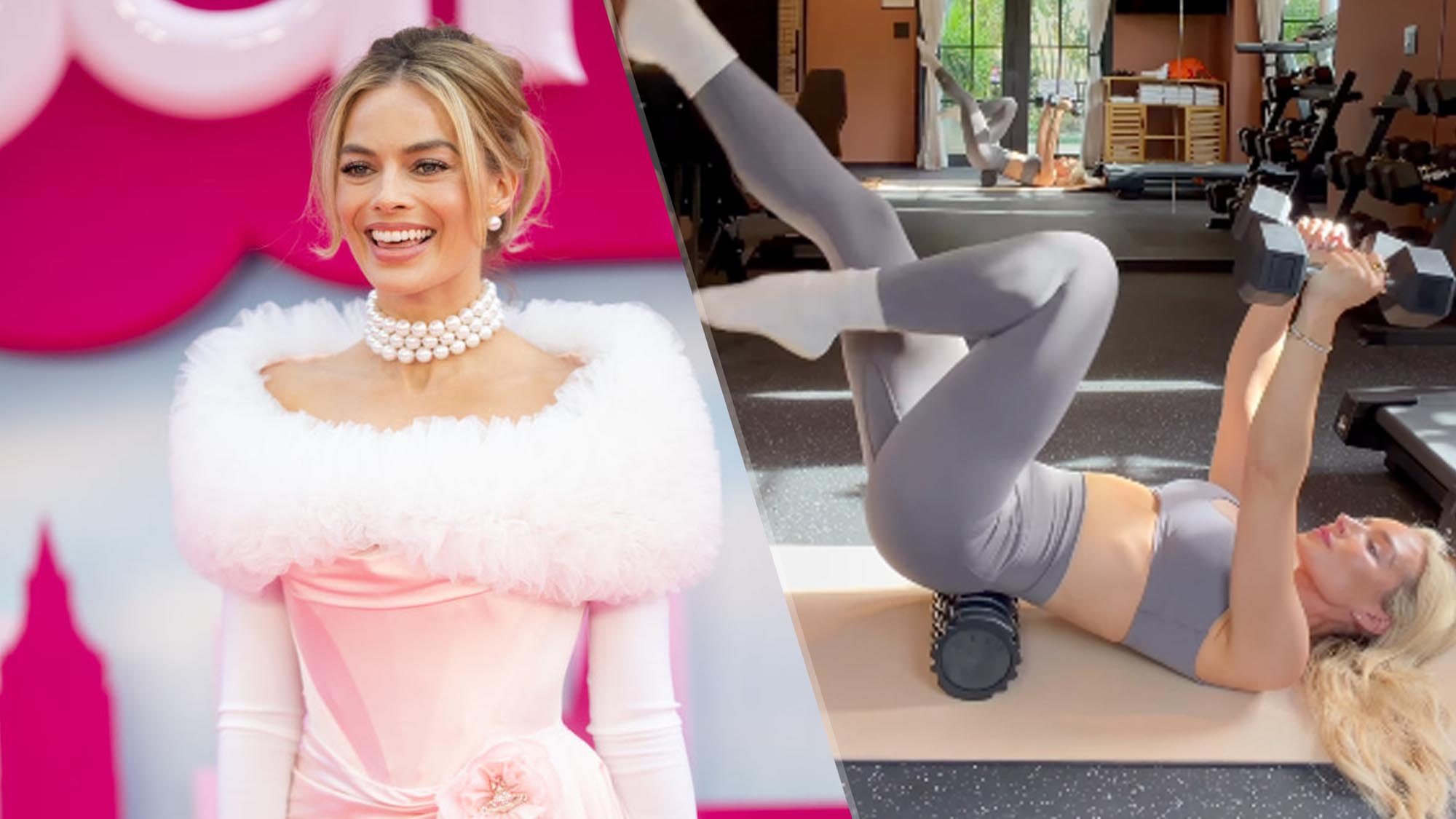 a photo of Margot Robbie and Chrissi Glow