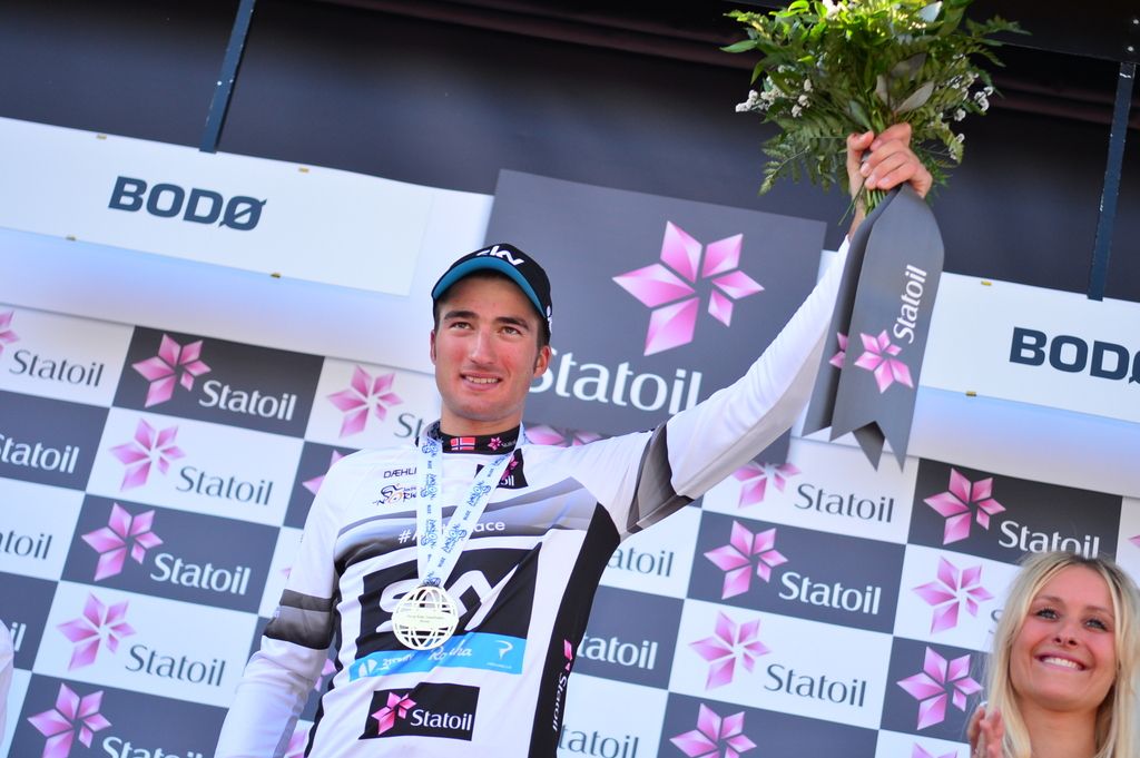 Gianni Moscon (Team Sky) also won the best young rider classification