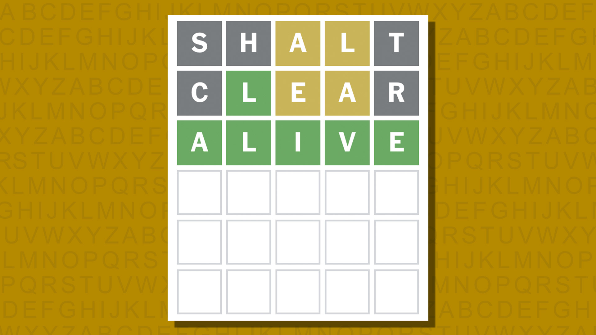 Ответ в формате Word для игры 957 на желтом фоне