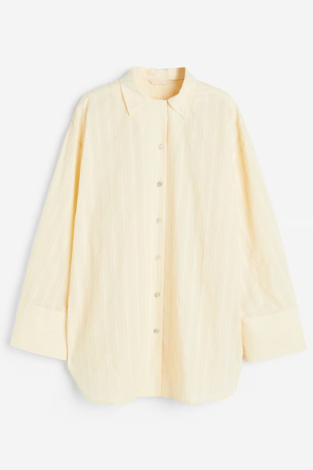 H&M Textured Stripe Shirt