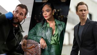 (From L to R) Noah Wyle as Dr. Robby in The Pitt season 2, Tessa Thompson as Anna Andrews in His & Hers, and Tom Hiddleston as Jonathan Pine in The Night Manager season 2