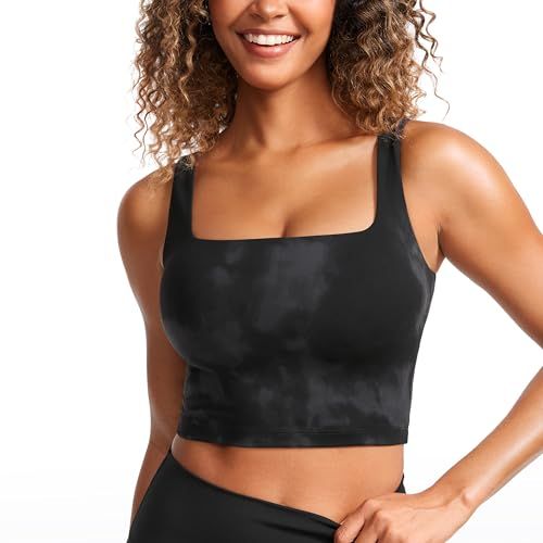 Butterluxe Square Neck Crop Tank