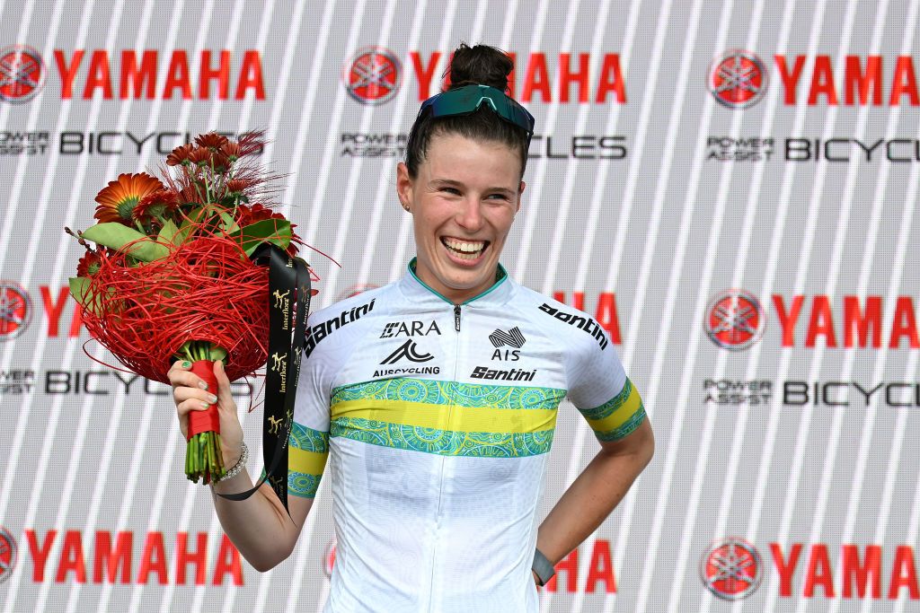 Emily Watts (Australia) was named the most combative rider on stage 2