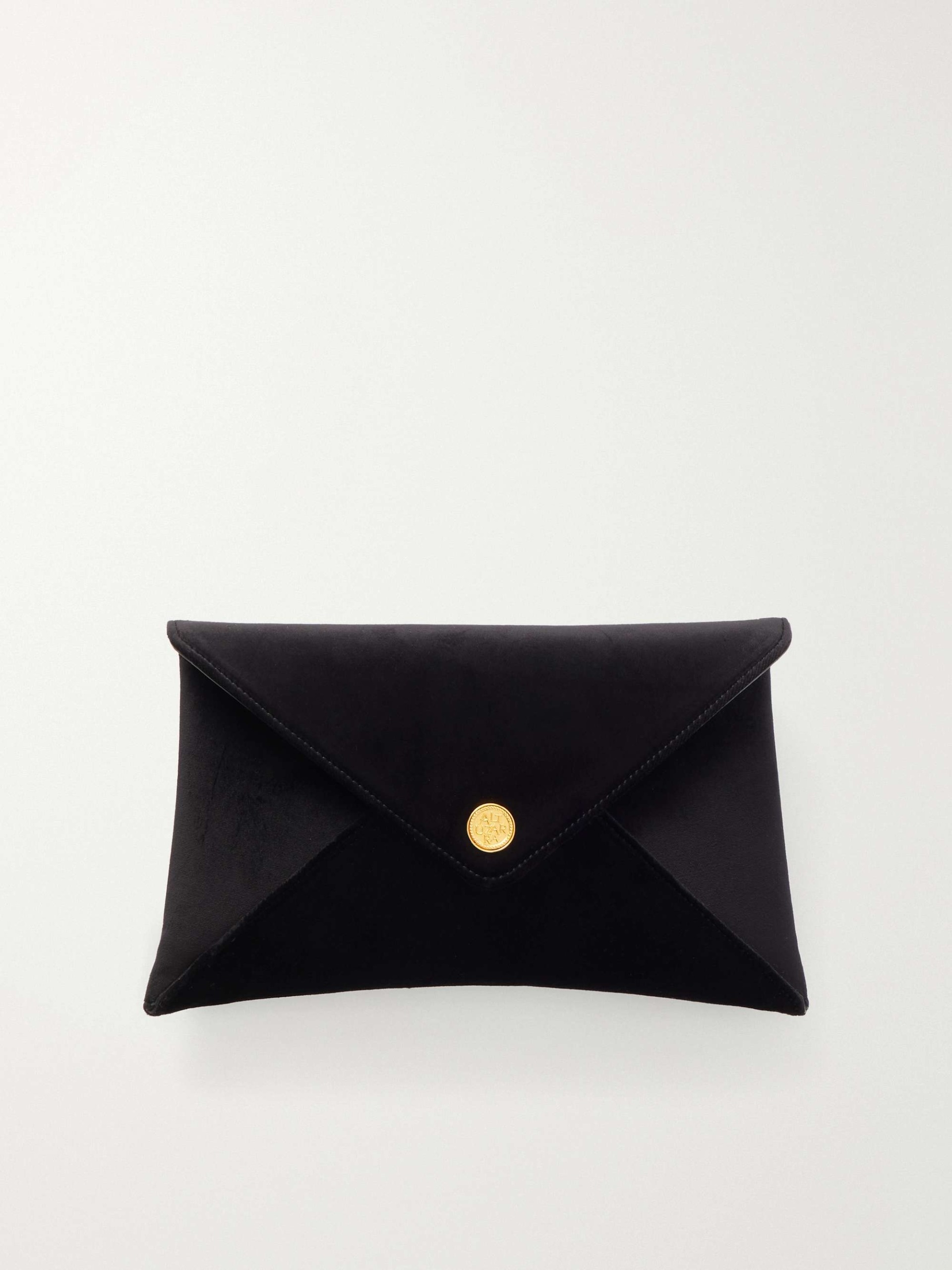 Envelope Velvet Clutch