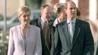 Prince Edward And Sophie Rhys-jones in France