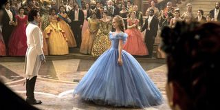 Cinderella in the 2015 live-action remake.