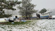 Plane crash at Western Lakes golf course