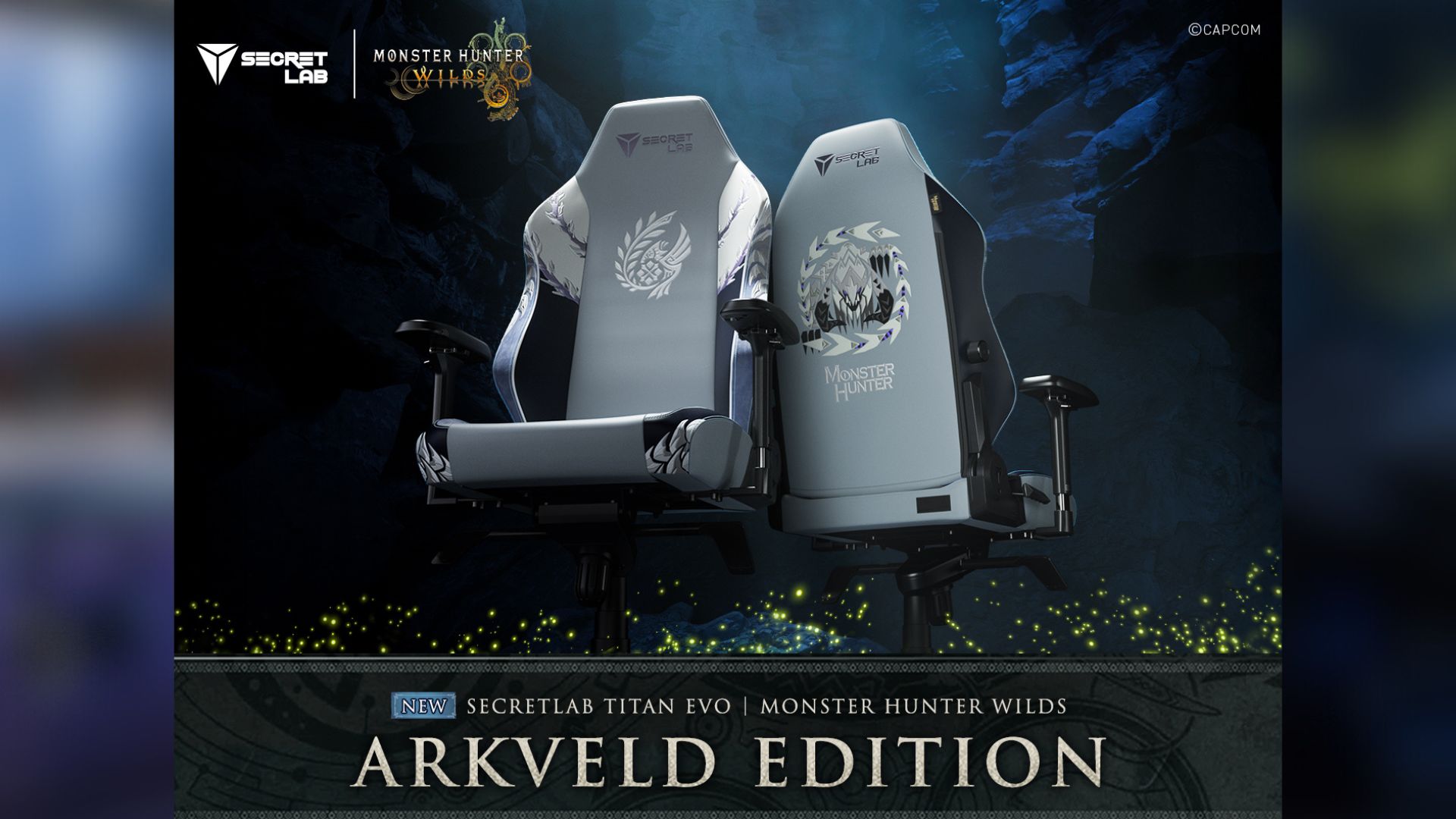 Secretlab's new Monster Hunter themed Titan Evo gaming chair