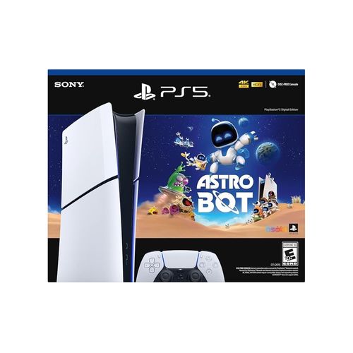 PlayStation 5 Slim Digital Edition - Astro Bot bundle