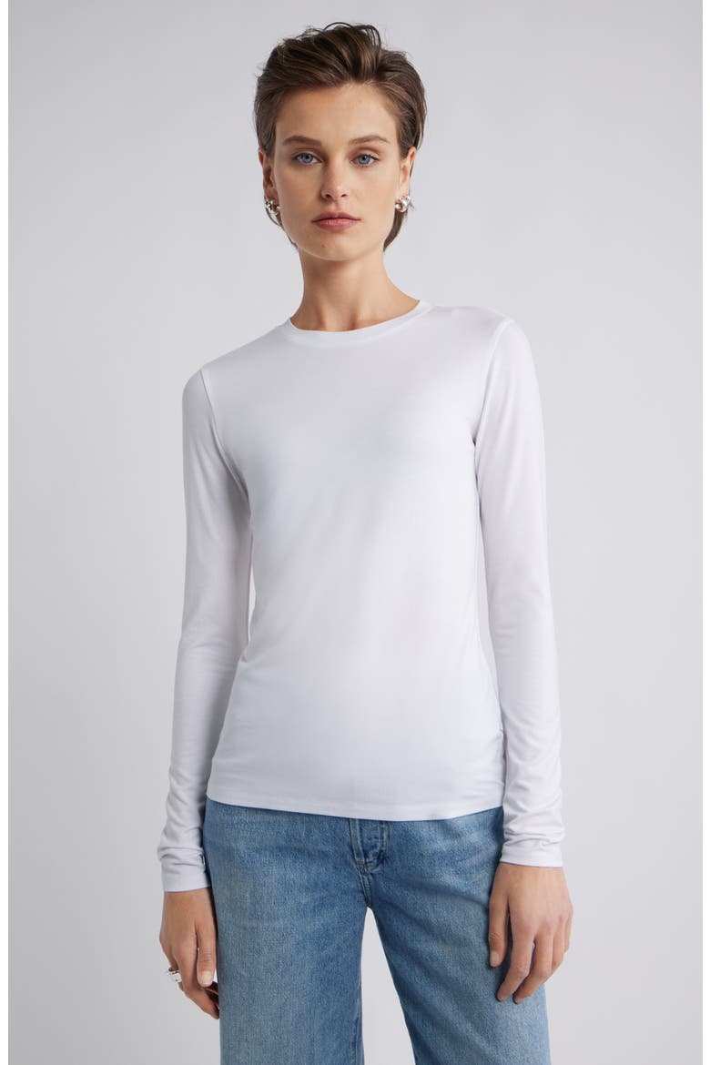 Long Sleeve Crewneck T-Shirt
