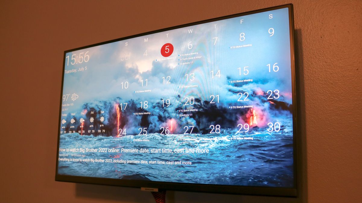 I turned an old monitor into a digital dashboard — and it's a game