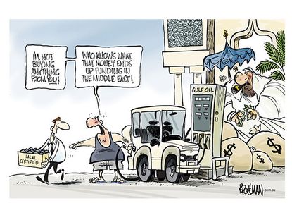 Editorial cartoon oil prices Middle East