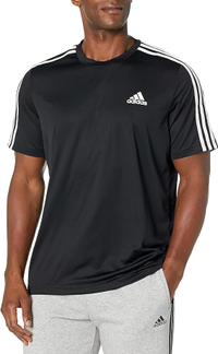 Adidas Men's Aeroready 3-Stripes Tee: was $25 now from $11 @ Amazon