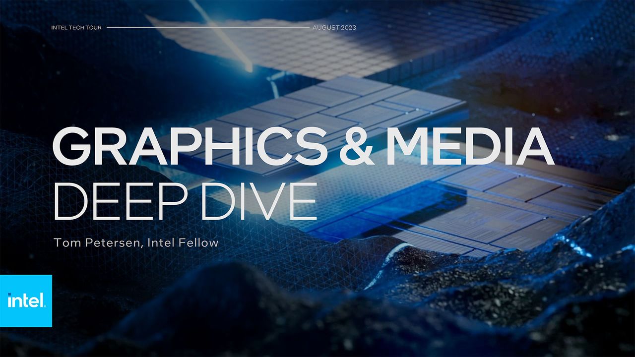 Intel Meteor Lake Graphics presentation slide deck
