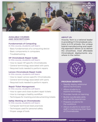 Student Repair Academy