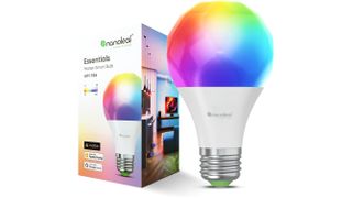 Nanoleaf Essentials light bulb with box.