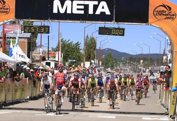 Another stage victory for Javier Benitez (Contentpolis-Ampo) , but the overall leader remains the same.