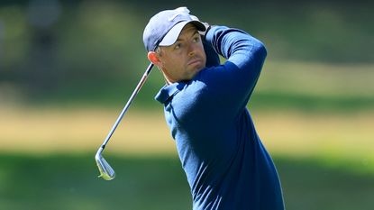 Rory McIlroy during the PGA Championship at Wentworth