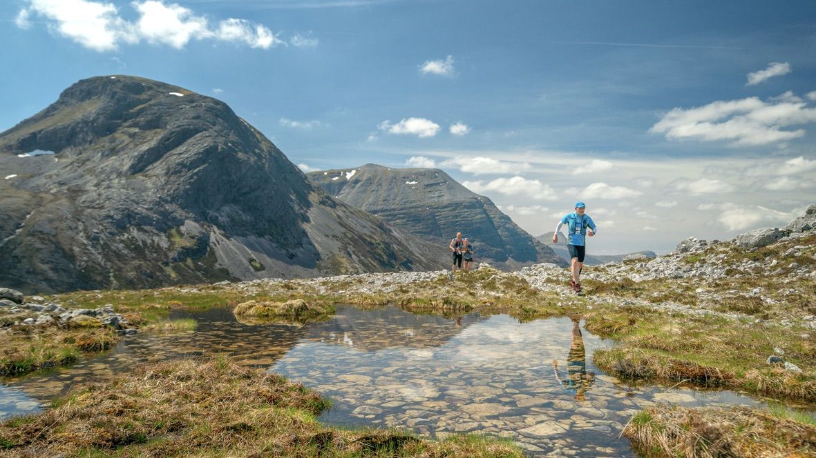 Spectacular scenery on the route of the Cape Wrath Ultra 