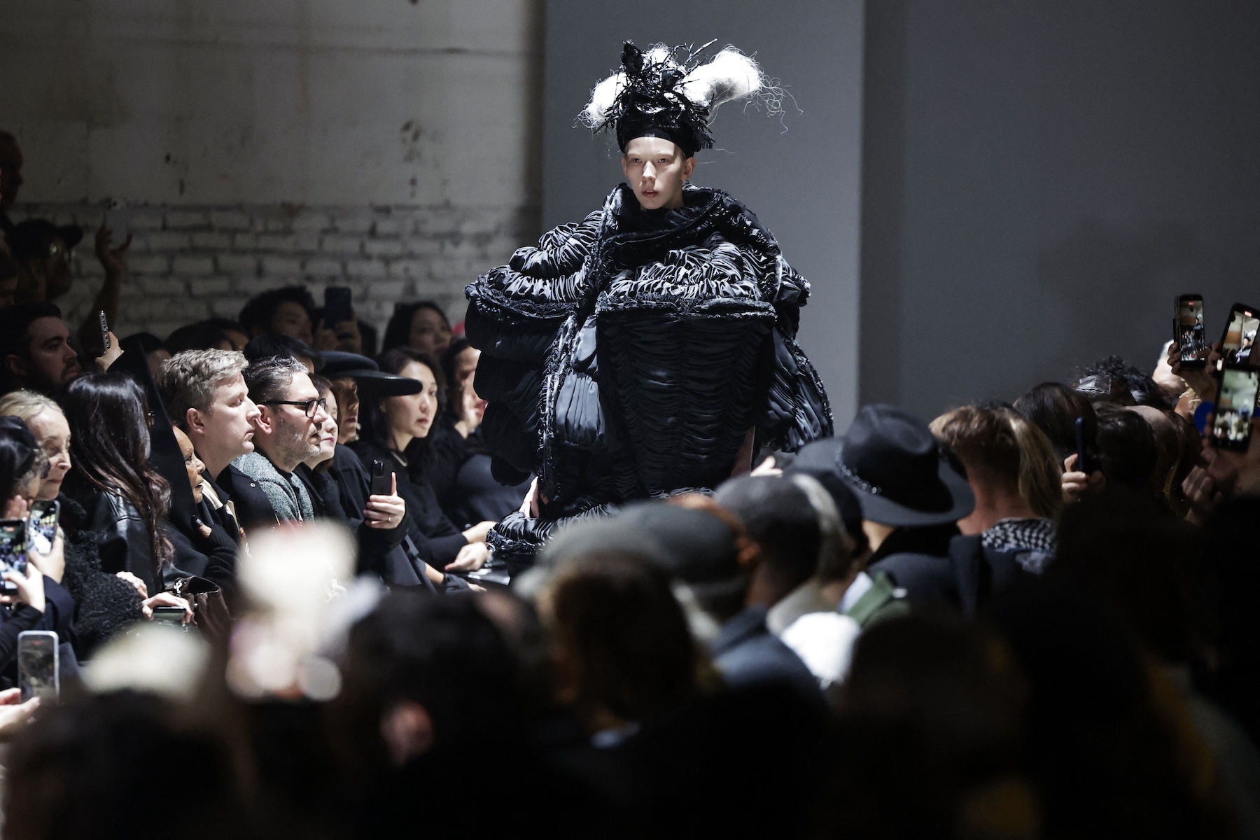 Comme Des Garcons womens A/W 2026 runway show