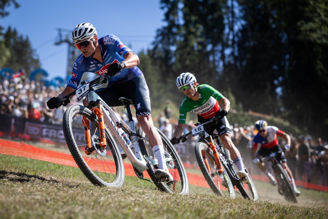 'I will need a bit of luck' – Mathieu van der Poel delivers strong mountain bike return at Les Gets but keeps a lid on World Championships expectations