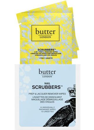 Sachets of Butter London's nail remover wipes