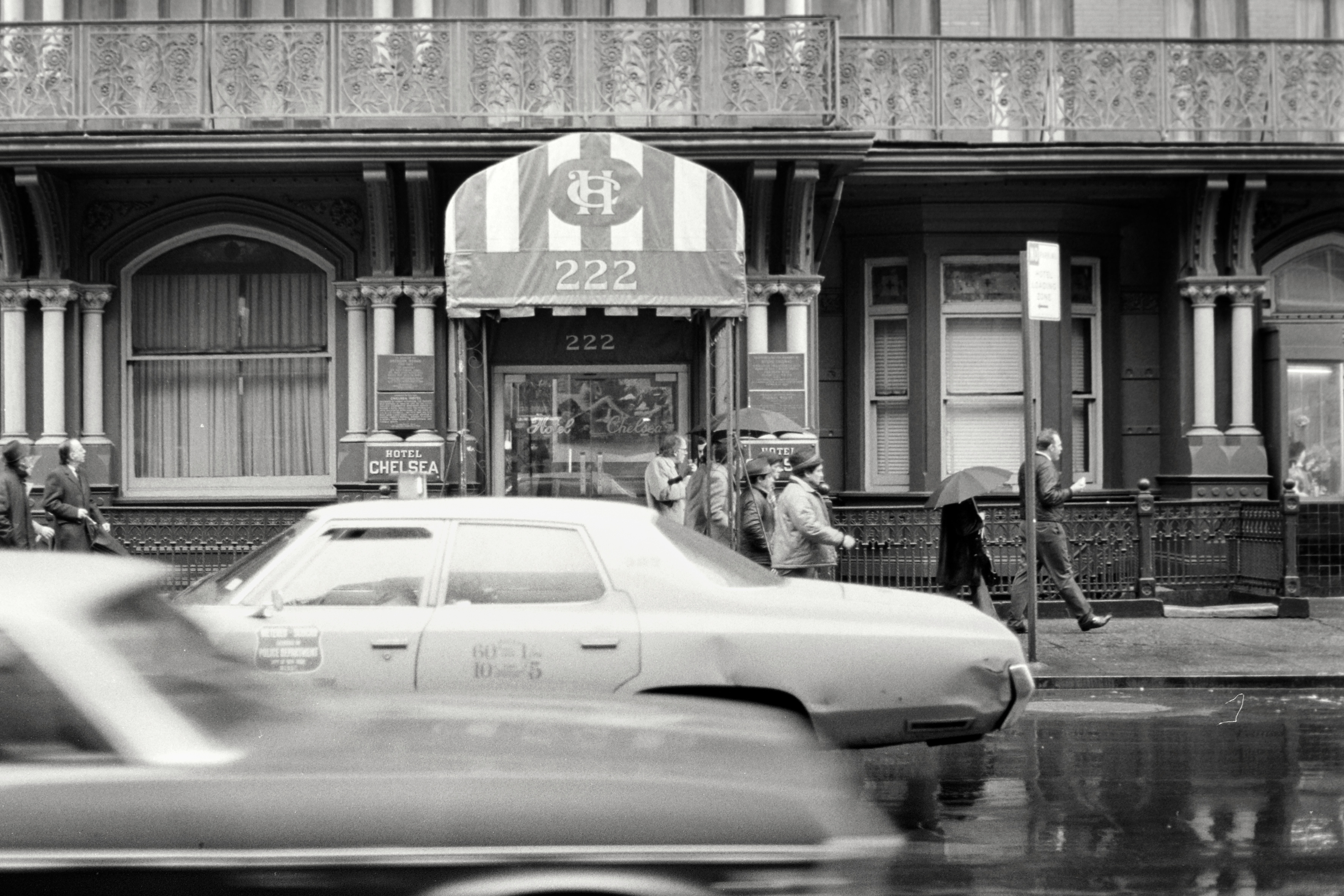 The Chelsea Hotel in 1970