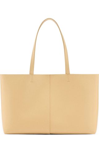 Faux Leather Shopper