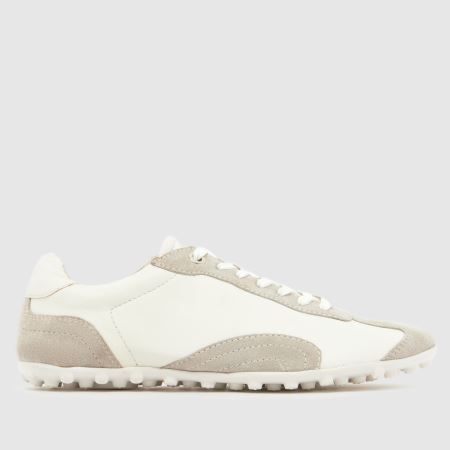 Schuh Milan Leather Slim Sole in White