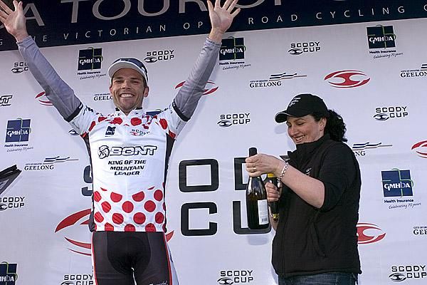 Darren Rolfe (Fly V Australia) is the new leader of the BONT King of the Mountains competition after three stages.