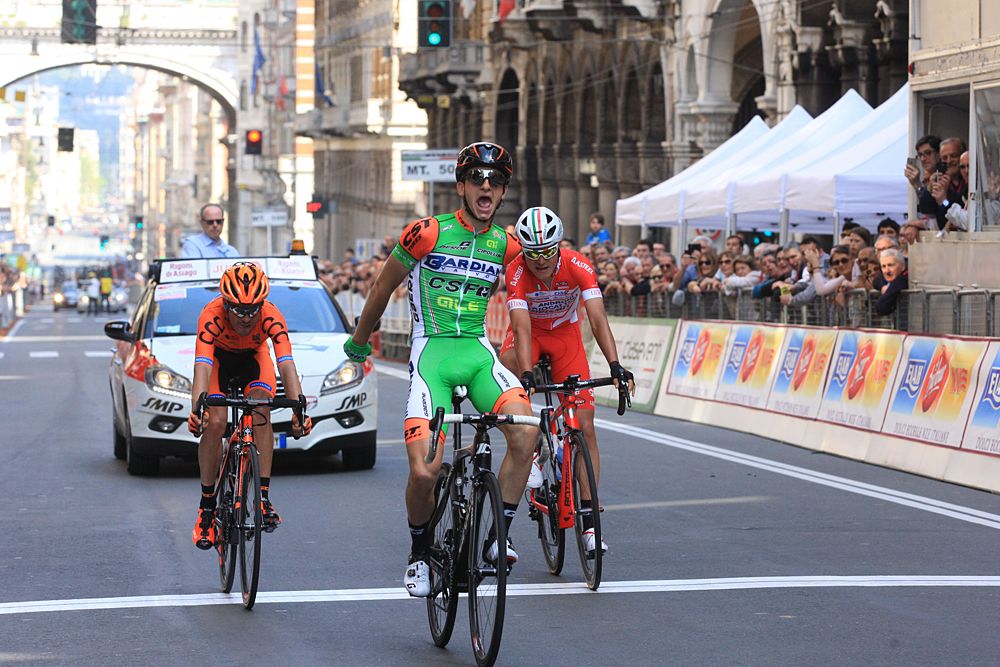 Giulio Ciccone (Bardiani CSF) wins Giro dell'Appennino