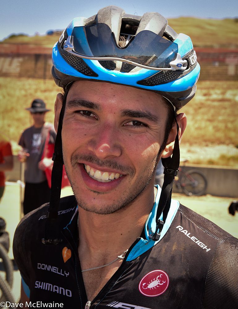 Fernando Paez (Raleigh Clement) was pleased with his top ten finish