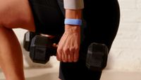 The Google Fitbit Air screenless fitness band.