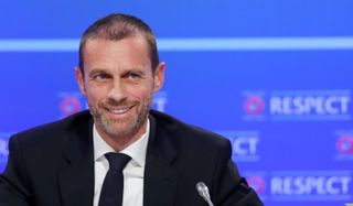 UEFA President Aleksander Ceferin welcomed the news