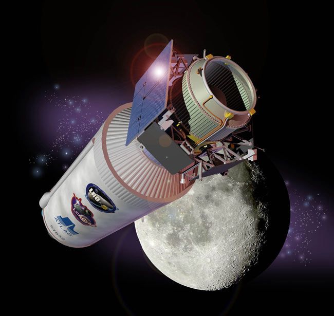 Nasa Rocke Treaction NASA Slammed a Rocket Body Into the Moon for Science 10 Years Ago Today ...