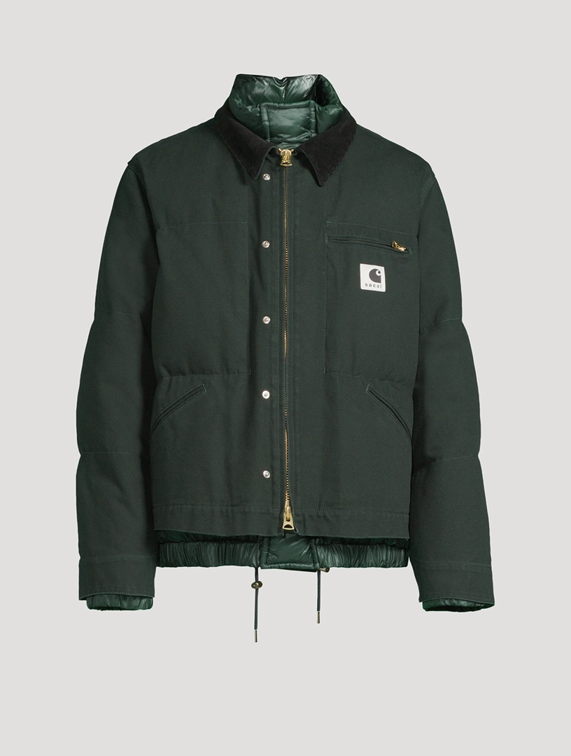Sacai X Carhartt Wip Hybrid Down Puffer Jacket