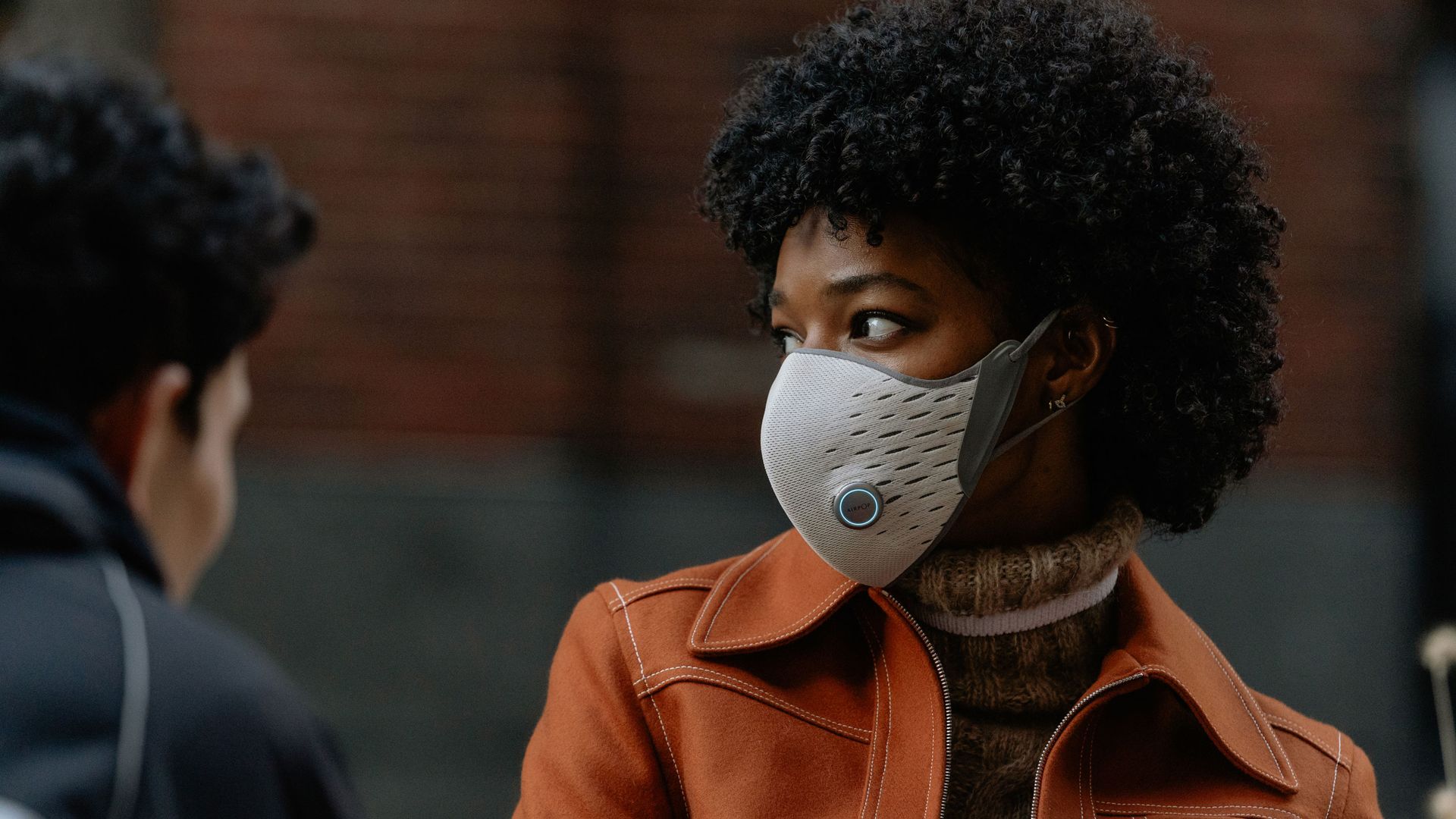 CES 2021 brought us a smart face mask that tells you how clean your air is TechRadar