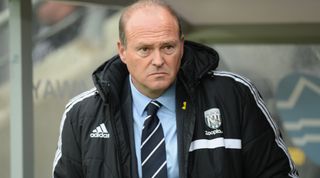 HULL, ENGLAND - MARCH 22: Pepe Mel, Manager of West Bromwich Albion during the Barclays Premier League match between Hull City and West Bromwich Albion at KC Stadium on March 22, 2014 in Hull, England. (Photo by Tony Marshall/Getty Images)